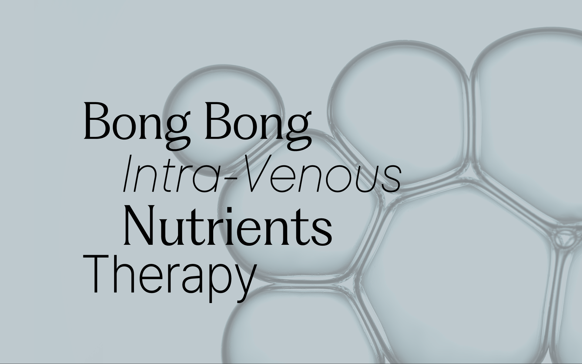 Intravenous Nutrient Therapy (IVNT) in Korea at BongBong Plastic Surgery in Seoul